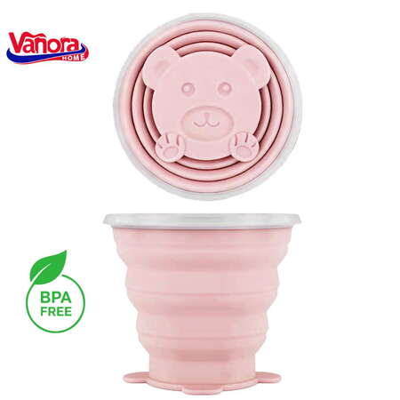 Pahar Pliabil Heinner Silicon 270ml 9.5x8.5cm