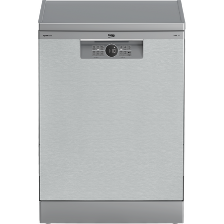 Masina de Spalat Vase Beko BDFN26540XP Independenta 15 Seturi 6 Programe Clasa C AutoDoor Opening 60cm Inox