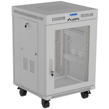 Cabinet Metalic Lanberg 19inch 15U Grey