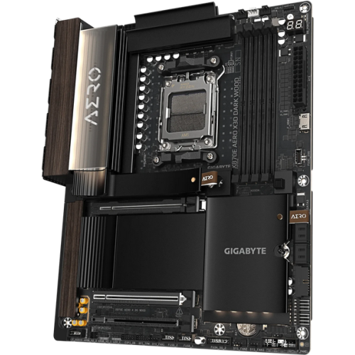 Placa De Baza Gigabyte X870E AERO X3D Dark Wood