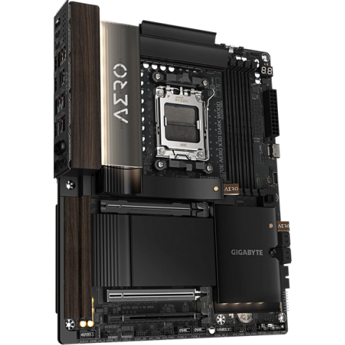 Placa De Baza Gigabyte X870E AERO X3D Dark Wood — imaginea 3