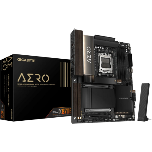 Placa De Baza Gigabyte X870E AERO X3D Dark Wood — imaginea 6