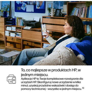 Multifuncțională HP Deskjet 4330 All-in-One Inkjet Color Imprimare Copiere Scanare A4 Wireless ADF 8.5ppm Alb-Negru / 5.5ppm Color Negru — imaginea 4