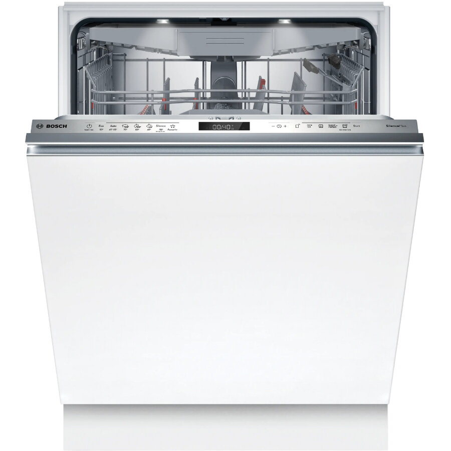 Mașina de Spălat Vase Bosch SMV6ECX20E 14 Seturi DosageAssist Hygiene Plus EcoSilence Drive Clasa A 60Cm Panou de Comanda Negru