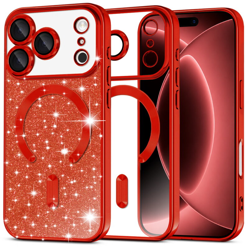 Husa Techsuit pentru Apple iPhone 18 Pro Max / 17 Pro Max Roșie
