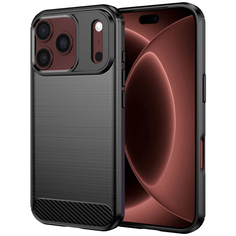 Husa Techsuit pentru Apple iPhone 18 Pro Max / 17 Pro Max Neagră