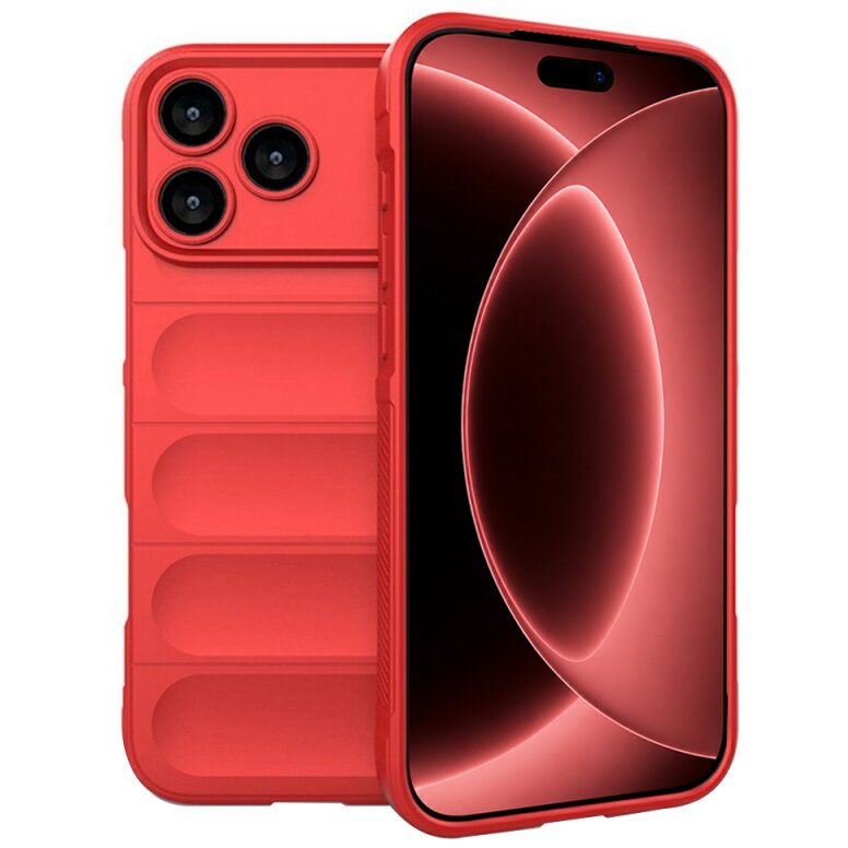 Husa Techsuit pentru Apple iPhone 18 Pro Max / 17 Pro Max Roșie