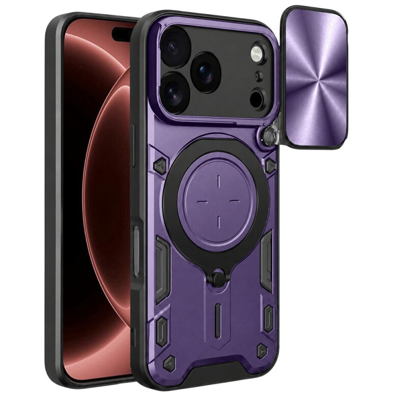 Husa Techsuit pentru Apple iPhone 18 Pro Max / 17 Pro Max Mov