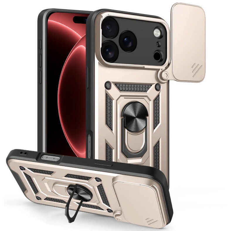 Husa Techsuit pentru Apple iPhone 18 Pro Max / 17 Pro Max Aurie
