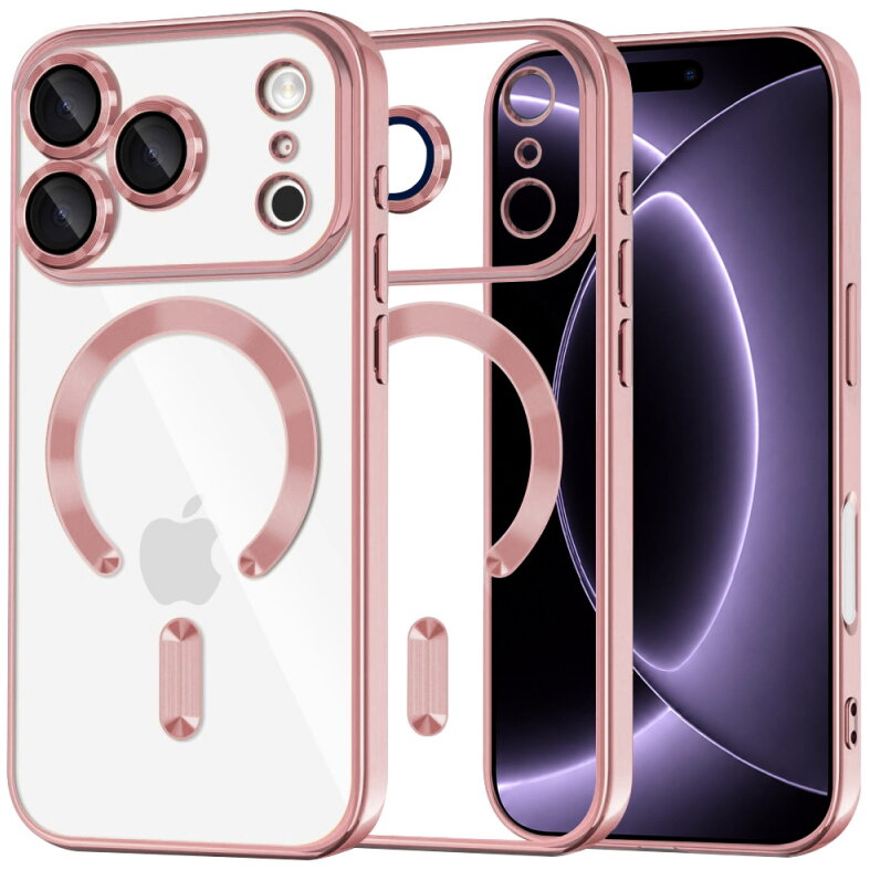 Husa Techsuit pentru Apple iPhone 18 Pro / 17 Pro Roz