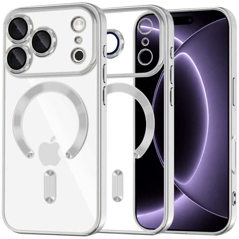 Husa Techsuit pentru Apple iPhone 18 Pro / 17 Pro Argintie