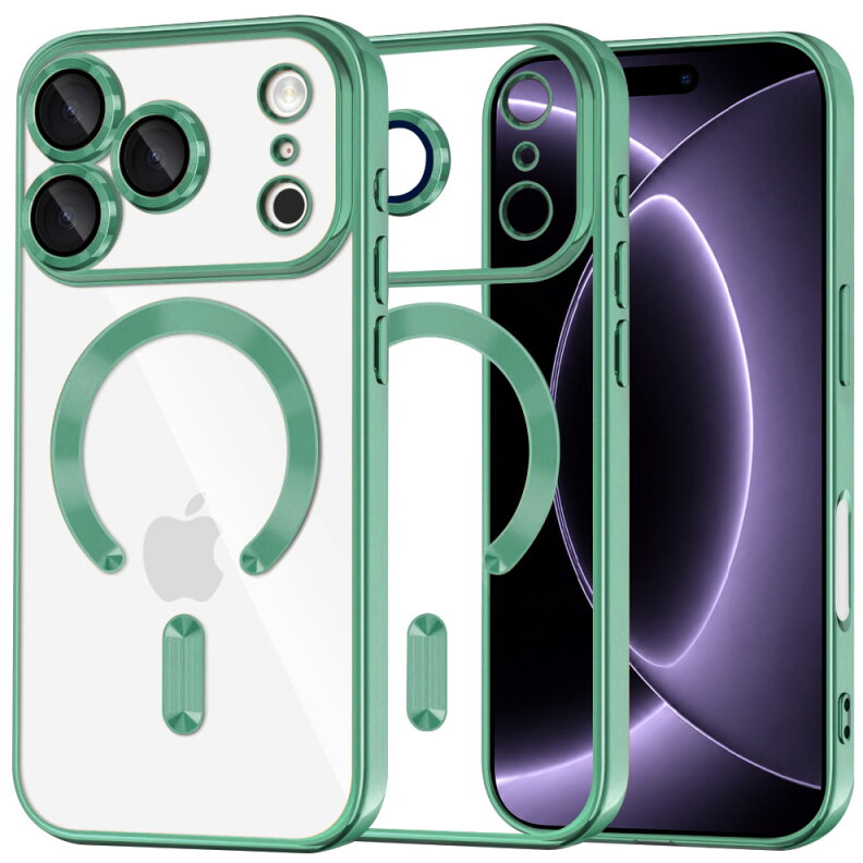 Husa Techsuit pentru Apple iPhone 18 Pro / 17 Pro Verde Deschis
