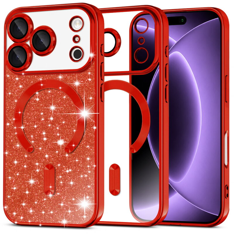 Husa Techsuit pentru Apple iPhone 18 Pro / 17 Pro Roșie