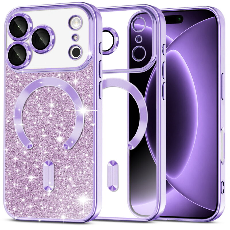 Husa Techsuit pentru Apple iPhone 18 Pro / 17 Pro Mov Deschis