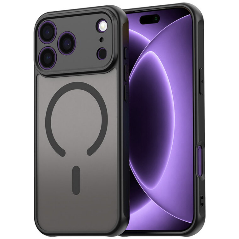 Husa Techsuit pentru Apple iPhone 18 Pro / 17 Pro Neagră