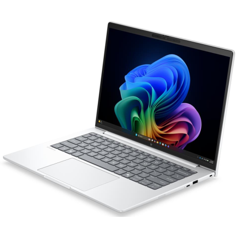 Laptop HP EliteBook 8 G2i WUXGA 16 inch Intel Core Ultra 5 325 24GB 1TB SSD Windows 11 Pro Glacier Silver — imaginea 3