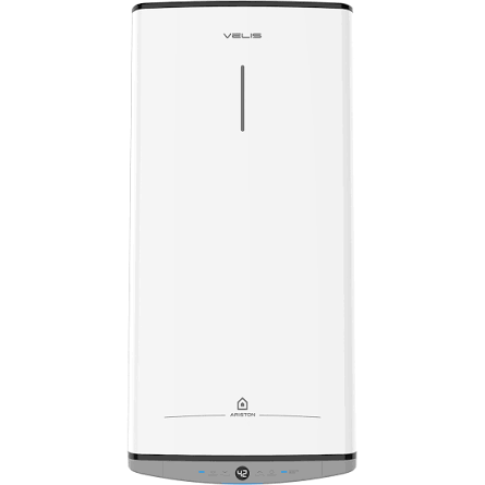 Boiler Electric Ariston Velis Dune 80 EU 1500W 80 L Control Electronic Complet Touch Control Funcție ECO EVO Protecție Ioni De Argint Anod De Magneziu Rezervor Emailat Cu Titan Alb