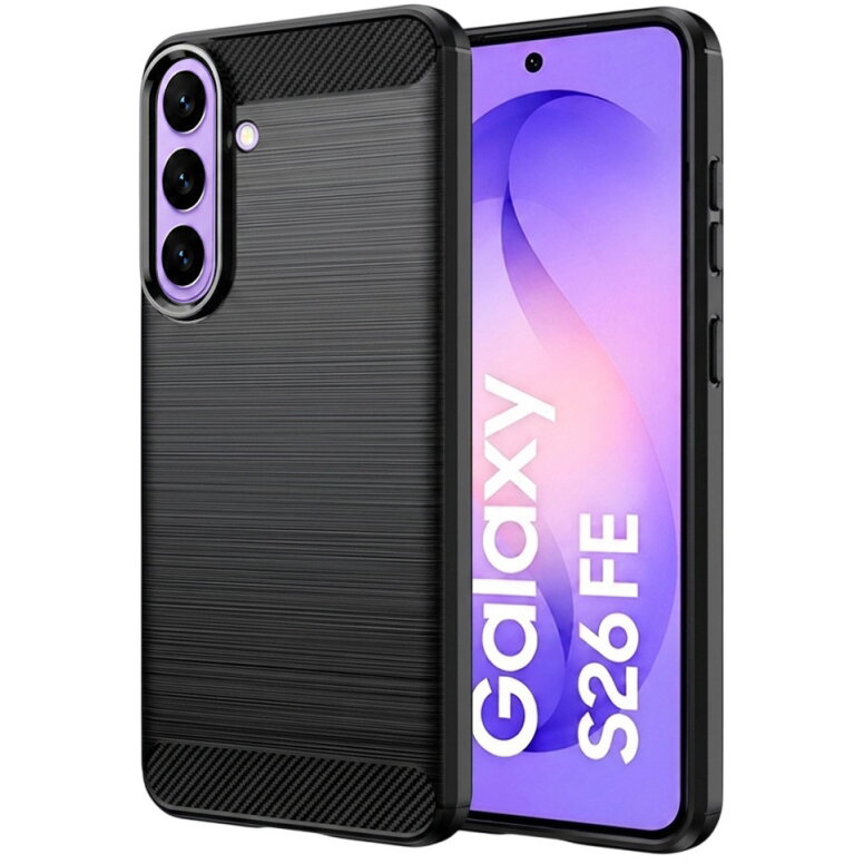 Husa Techsuit pentru Samsung Galaxy S26 FE S741 Neagră