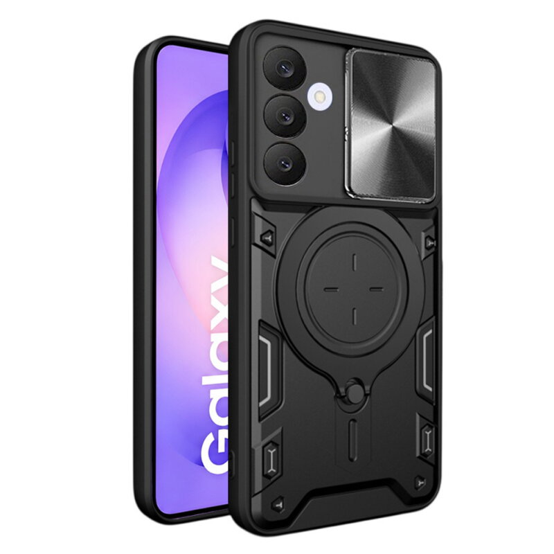 Husa Techsuit pentru Samsung Galaxy S26 FE S741 Neagră