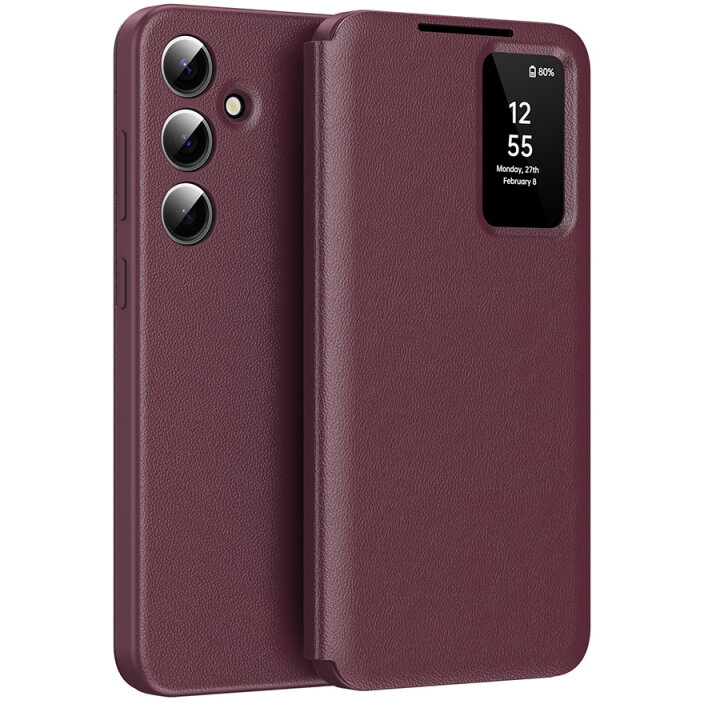 Husa Techsuit pentru Samsung Galaxy S26 FE S741 Roșie