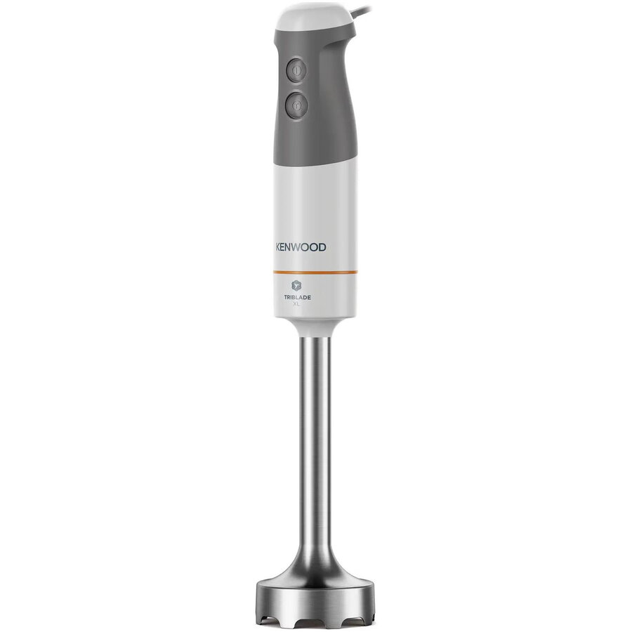 Mixer Vertical Kenwood Triblade XL HBM40.006WH Pahar Gradat 0.7L Accesoriu Piure Tel 2 Viteze Putere 850W Alb/Gri — imaginea 2
