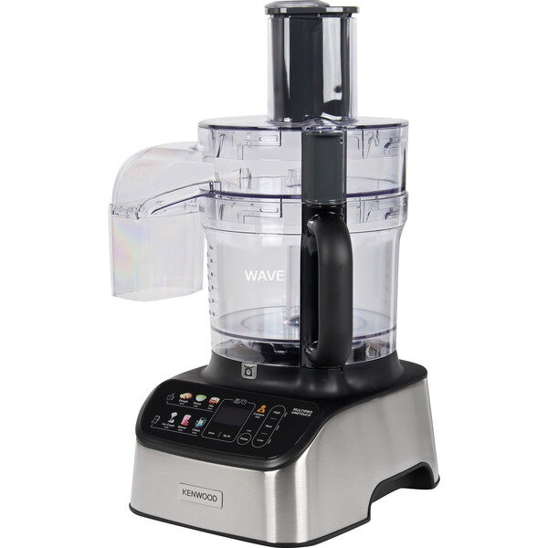 Robot de Bucătărie Kenwood MultiPro OneTouch Compact 1000W Cantar Integrat Blender Argintiu/Negru — imaginea 2