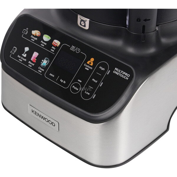 Robot de Bucătărie Kenwood MultiPro OneTouch Compact 1000W Cantar Integrat Blender Argintiu/Negru — imaginea 4