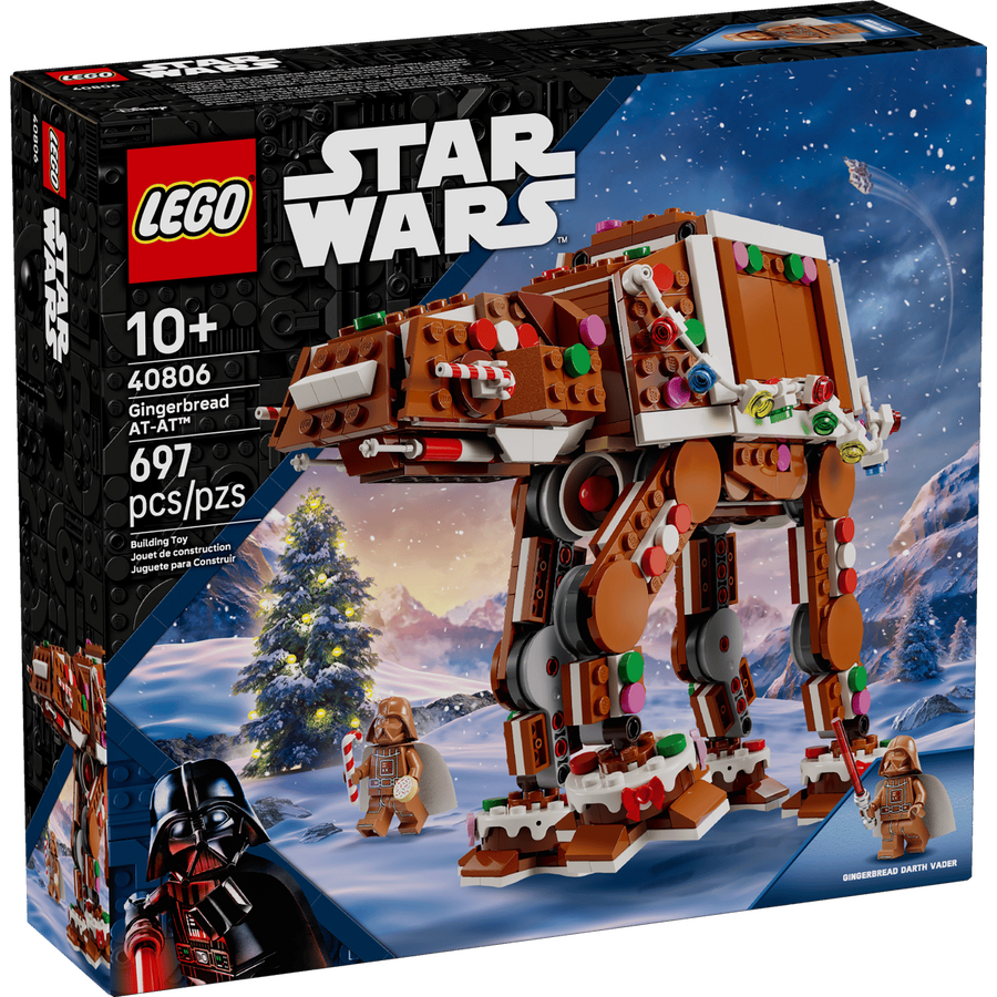 Set LEGO Star Wars Gingerbread AT-AT 10ani+