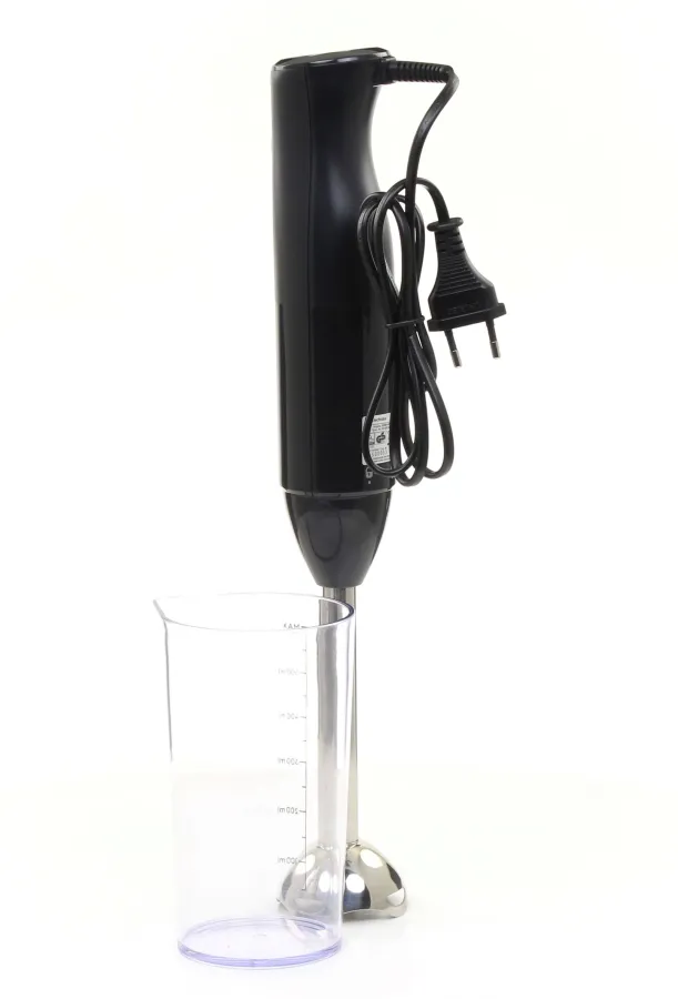Mixer Vertical Electrolux Create 3 E3HB1-4GG cu 2 Trepte Viteza Tehnologie TruFlow® Funcție Turbo Pahar Gradat 600ML BPA-free 400W Negru — imaginea 4