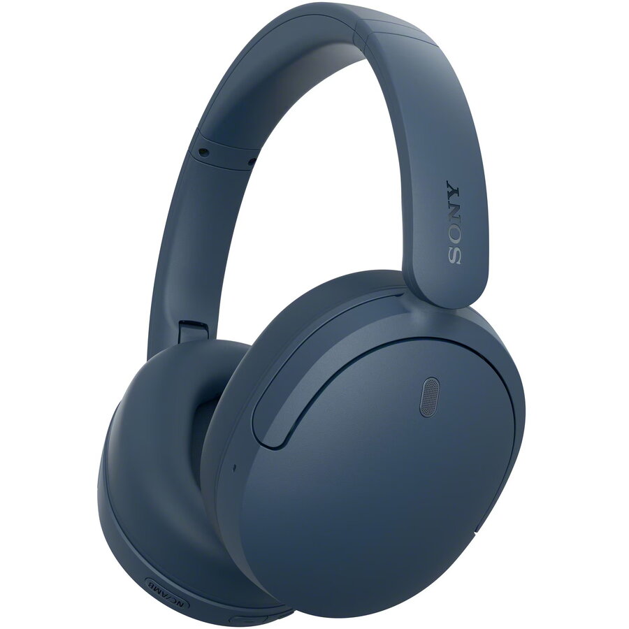 Căști Sony WH-CH730NL Wireless Bluetooth Noise Cancelling Multipoint connection Microfon Egalizator pe 10 benzi Quick Charge Autonomie 75 ore Albastru