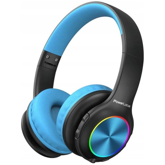Căști PowerLocus PLED Wireless Bluetooth Negru
