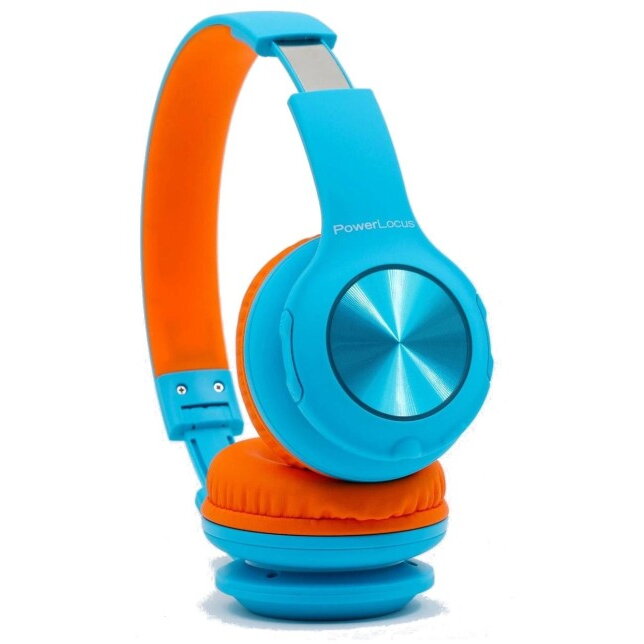 Căști PowerLocus PLED Wireless Bluetooth Portocaliu