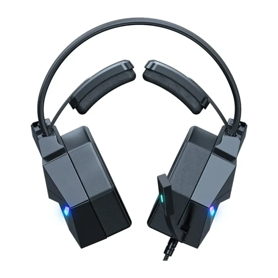 Căști Gaming cu Fir Onikuma X20 Microfon Iluminare RGB Negru — imaginea 2