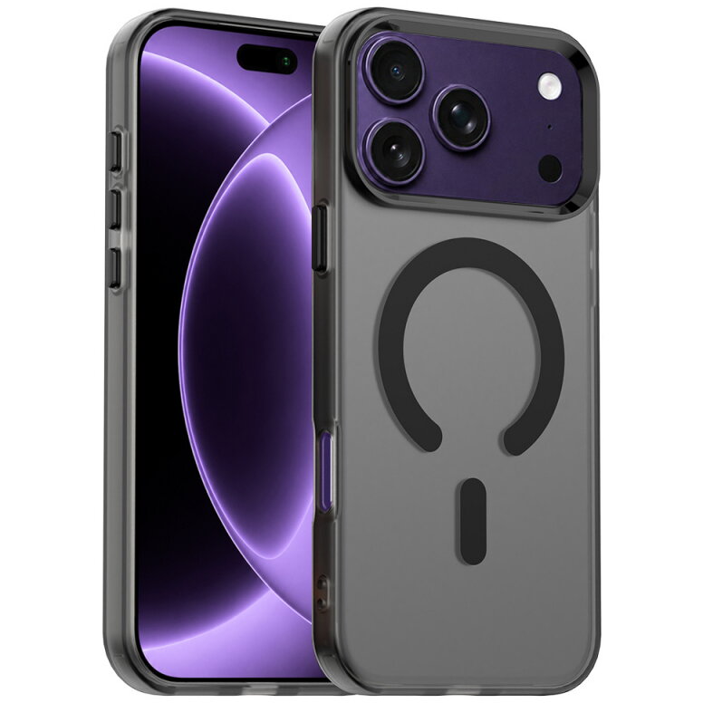 Husa Techsuit Apple iPhone 18 Pro / 17 Pro CandyCase Negru