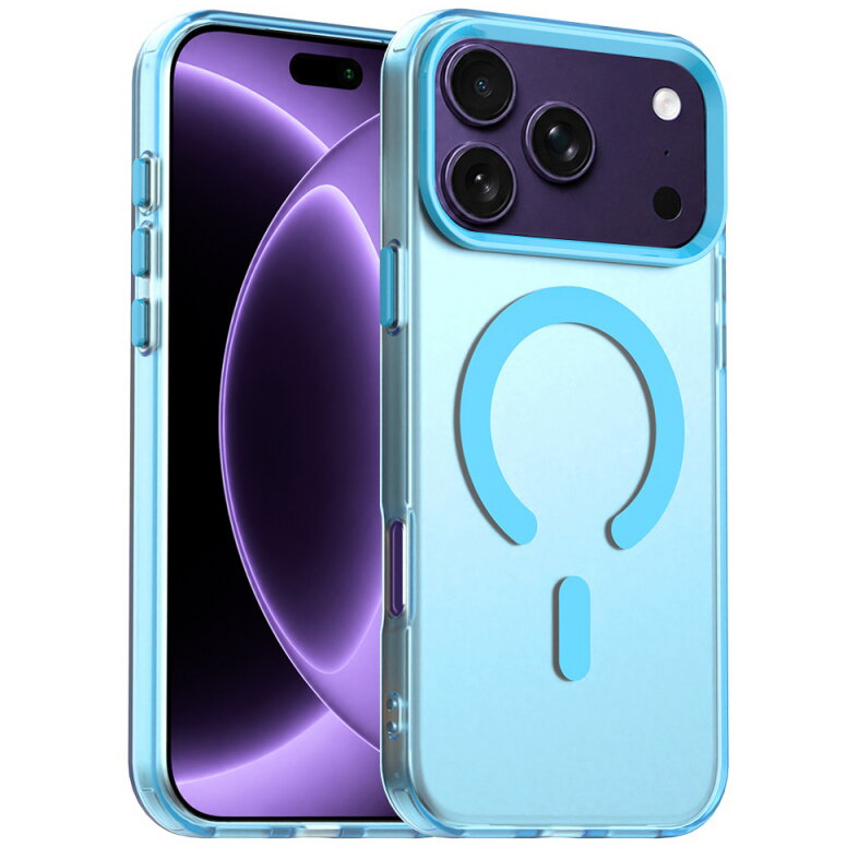 Husa Techsuit Apple iPhone 18 Pro / 17 Pro CandyCase Albastru