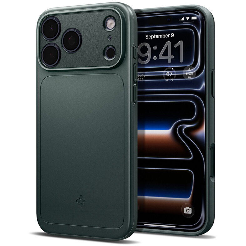 Husa Spigen Apple iPhone 18 Pro Max / 17 Pro Max Thin Fit Verde
