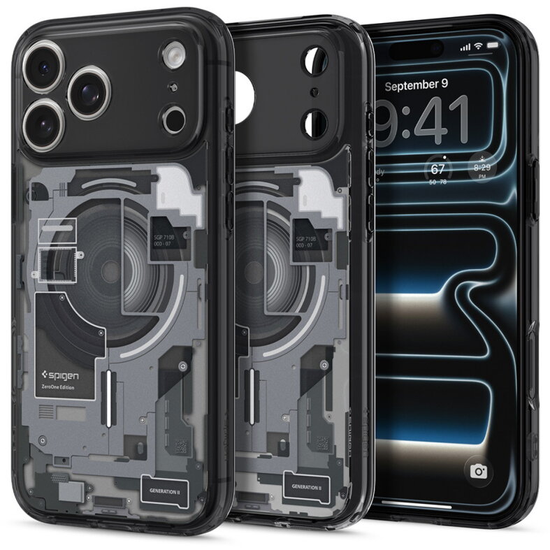 Husa Spigen Apple iPhone 18 Pro / 17 Pro Ultra Hybrid Zero One Negru
