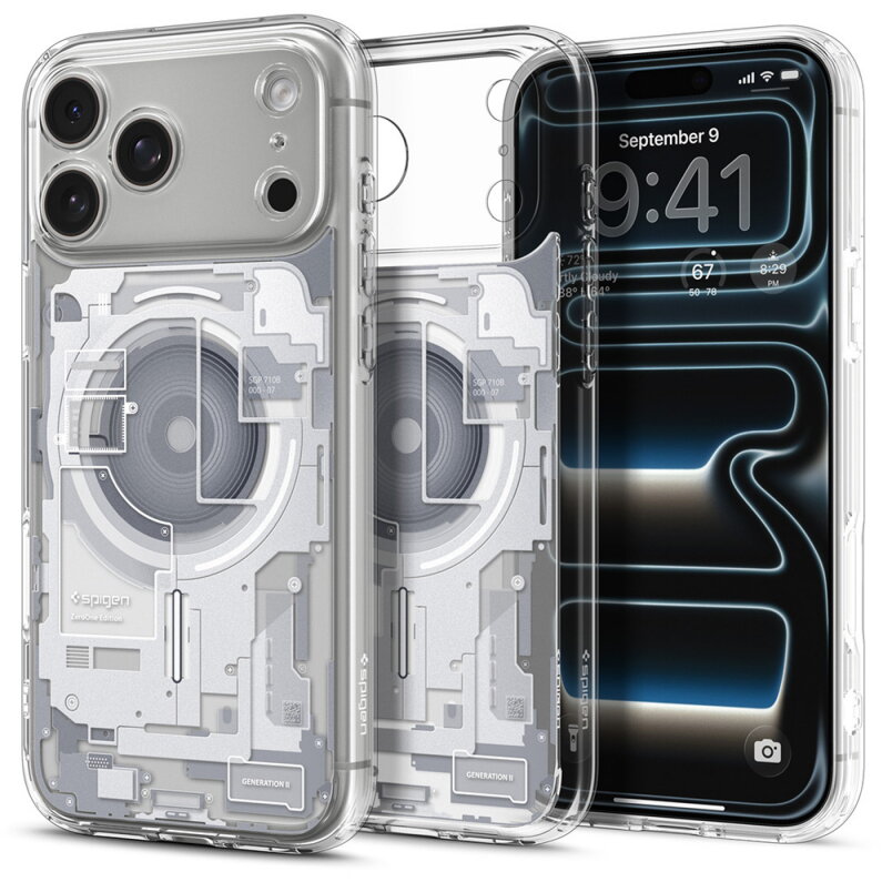 Husa Spigen Apple iPhone 18 Pro Max / 17 Pro Max Ultra Hybrid Zero One Alb