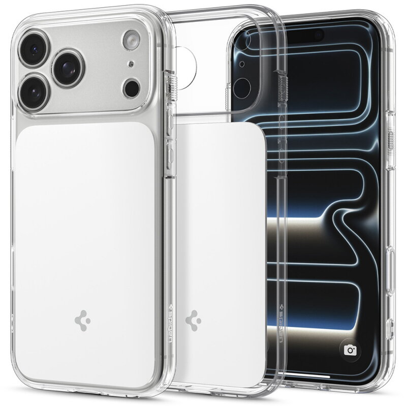 Husa Spigen Apple iPhone 18 Pro Max / 17 Pro Max Ultra Hybrid T Alb