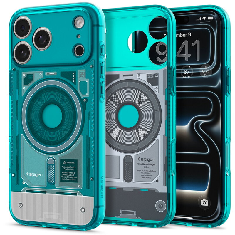 Husa Spigen Apple iPhone 18 Pro Max / 17 Pro Max Ultra Hybrid C-One Turcoaz