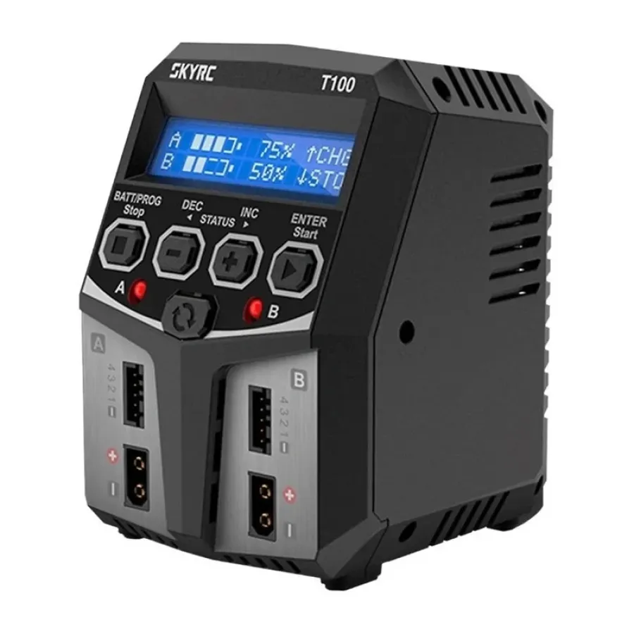 Incarcator SkyRC T100 2 x 50W Negru