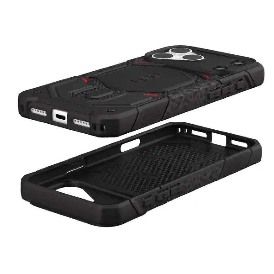 Husa UAG Monarch Pro Magsafe Apple iPhone 18 Pro Max / 17 Pro Max Kevlar Negru