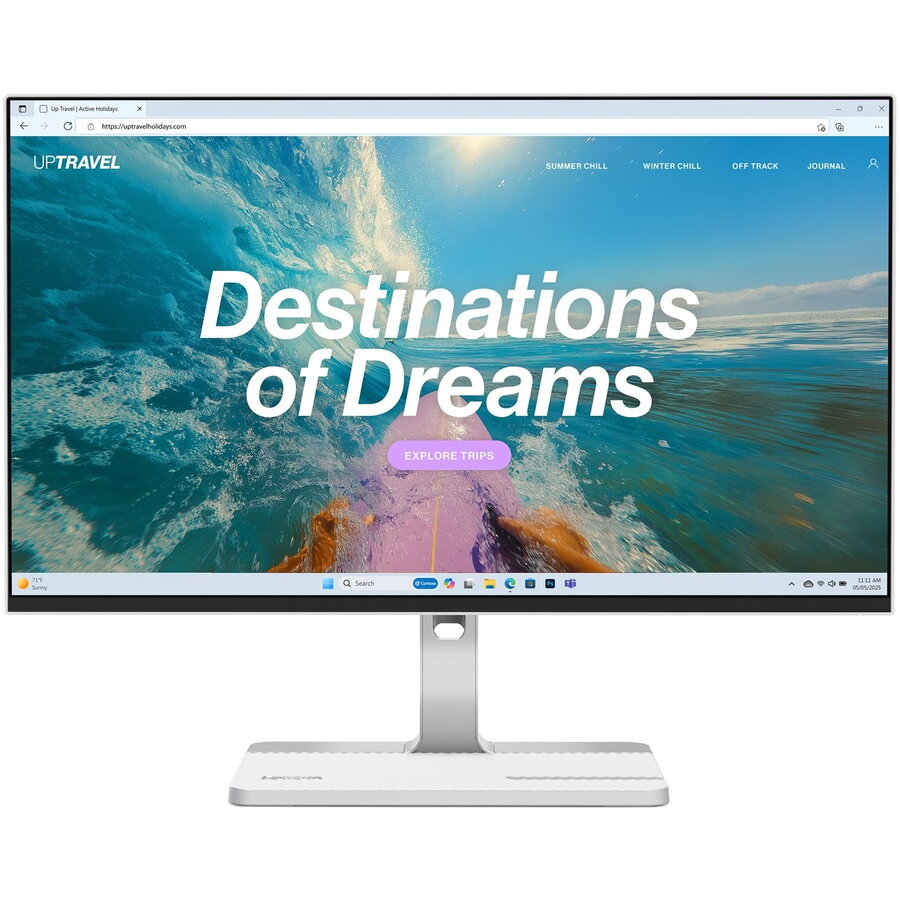 Monitor Lenovo L24D-4C 23.8inch 1920 x 1080pixels Full HD LCD Grey