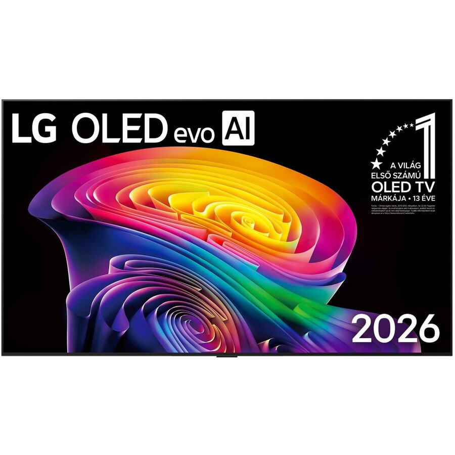 Televizor LG OLED evo AI OLED55C61LA TV 139.7cm 55inch 4K Ultra HD Smart TV Wi-Fi Negru