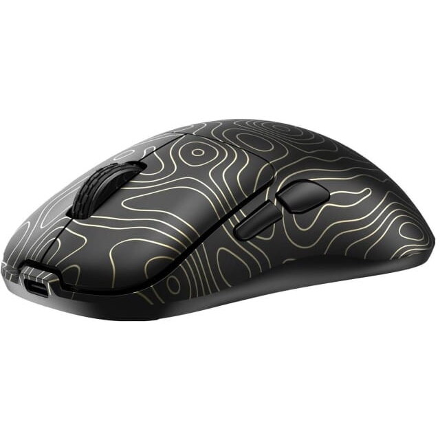 Mouse White Shark Aero Gaming Gold