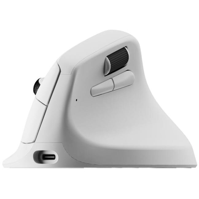 Mouse Keychron M5-A30 Wireless Vertical White — imaginea 3
