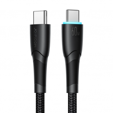 Cablu Date și Încărcare Joyroom USB-C - USB-C S-A32 60W 1m Negru