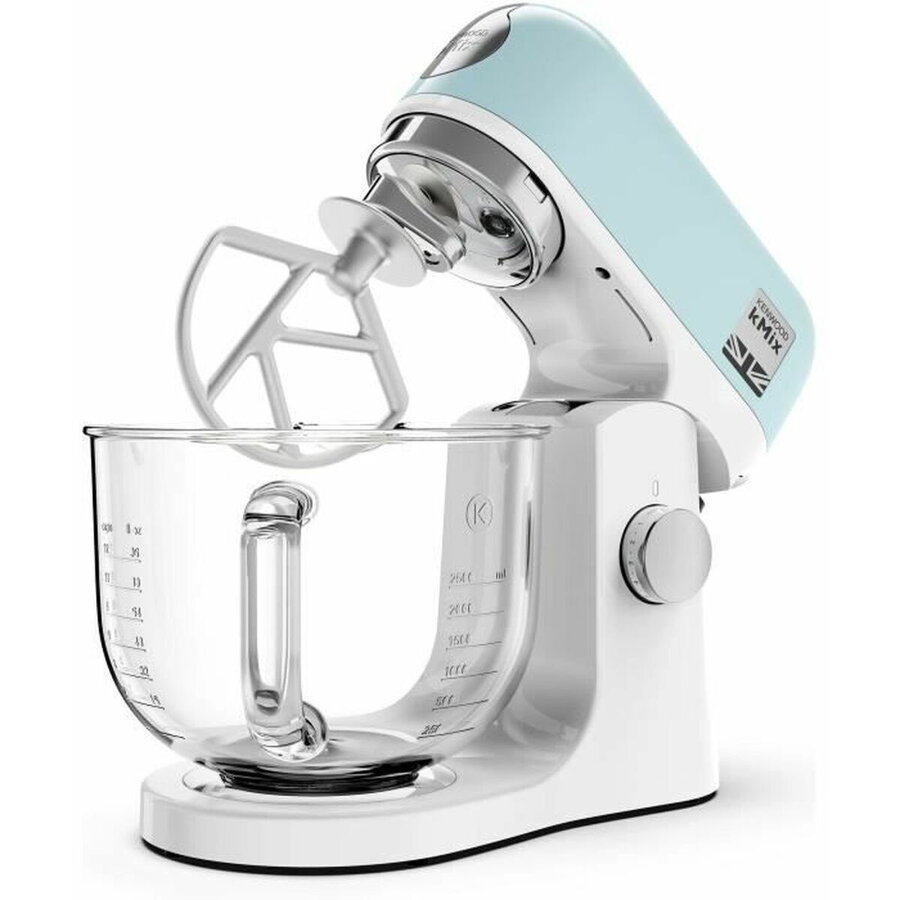 Robot de Bucătărie Kenwood kMix KMX754.PB Vas Sticlă 5L 1000W Albastru Pastel — imaginea 4