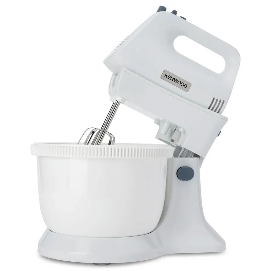 Mixer de Mână Kenwood Chefette Lite HMP32.A0WH Capacitate Bol 3.4L 5 Viteze + Turbo 450W Alb