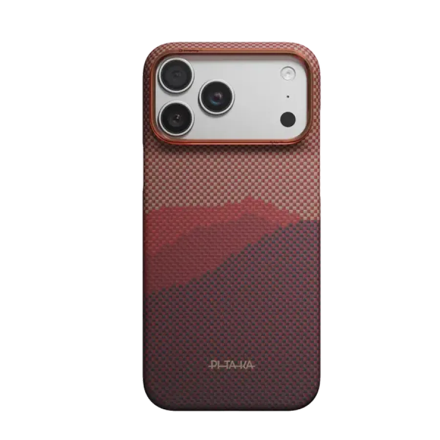 Husa Pitaka Ultra Slim Aramida Magsafe Apple iPhone 18 Pro Max Autumn Dusk Multicolor